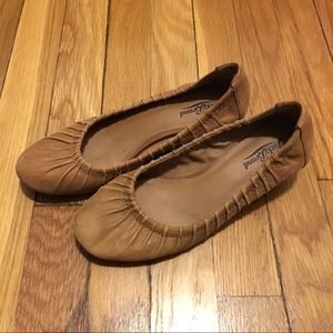 Leather Lucky Brand Ballet Wedge Flat